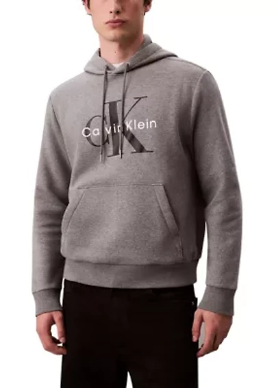 Monogram Logo Fleece Hoodie