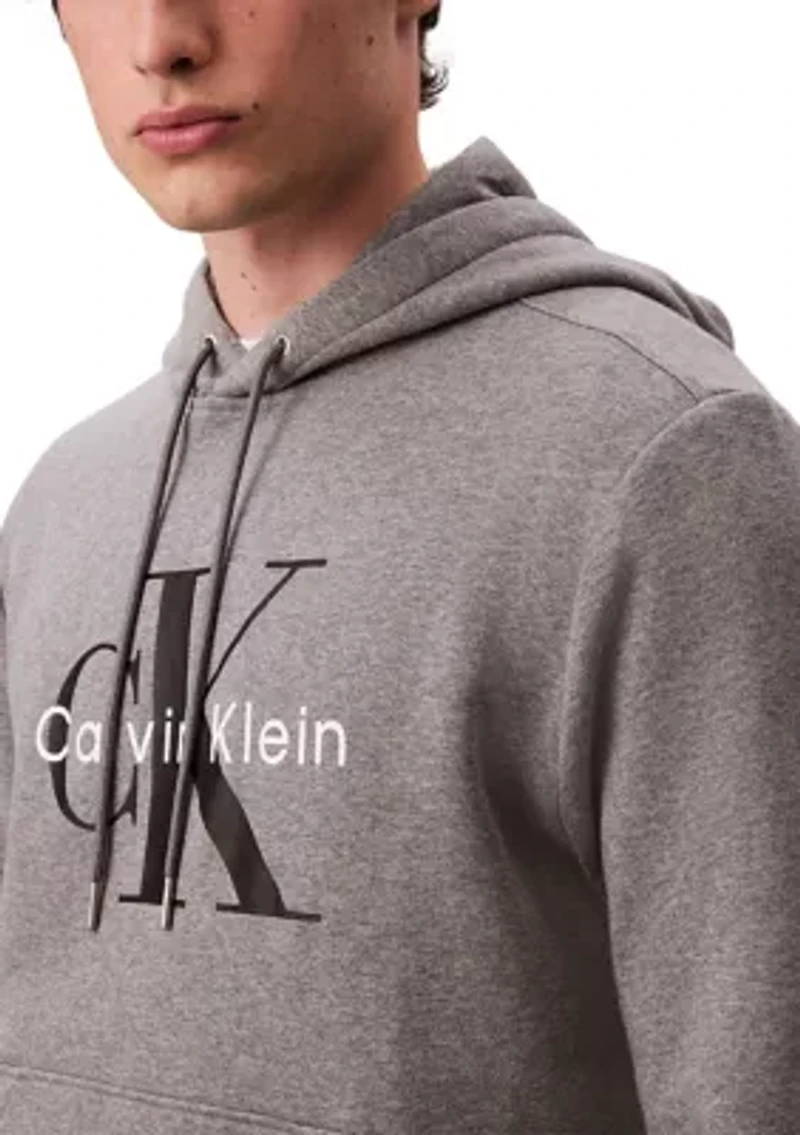 Monogram Logo Fleece Hoodie