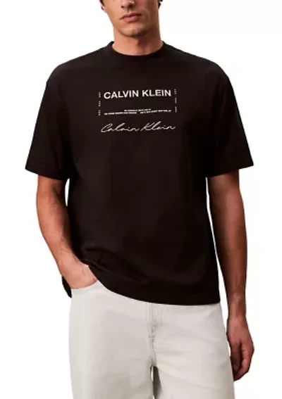 Men's Invitation Logo Crewneck T-Shirt