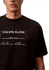 Men's Invitation Logo Crewneck T-Shirt