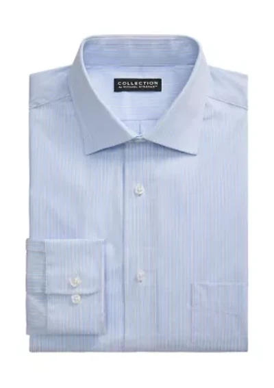 Men's Stretch Striped Button Down Shirt