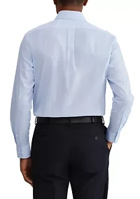 Men's Stretch Striped Button Down Shirt