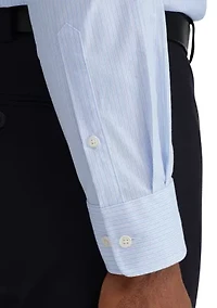 Men's Stretch Striped Button Down Shirt