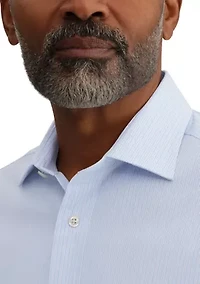 Men's Stretch Striped Button Down Shirt