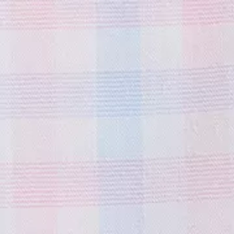 Men's Check Print Dress Shirt