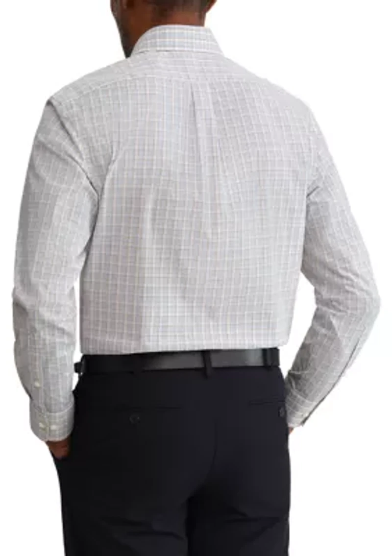 Men's Plaid Dress Shirt