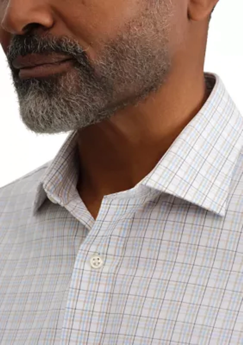 Men's Plaid Dress Shirt