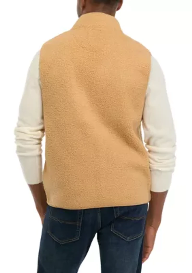 Men's Teddy Sherpa Vest