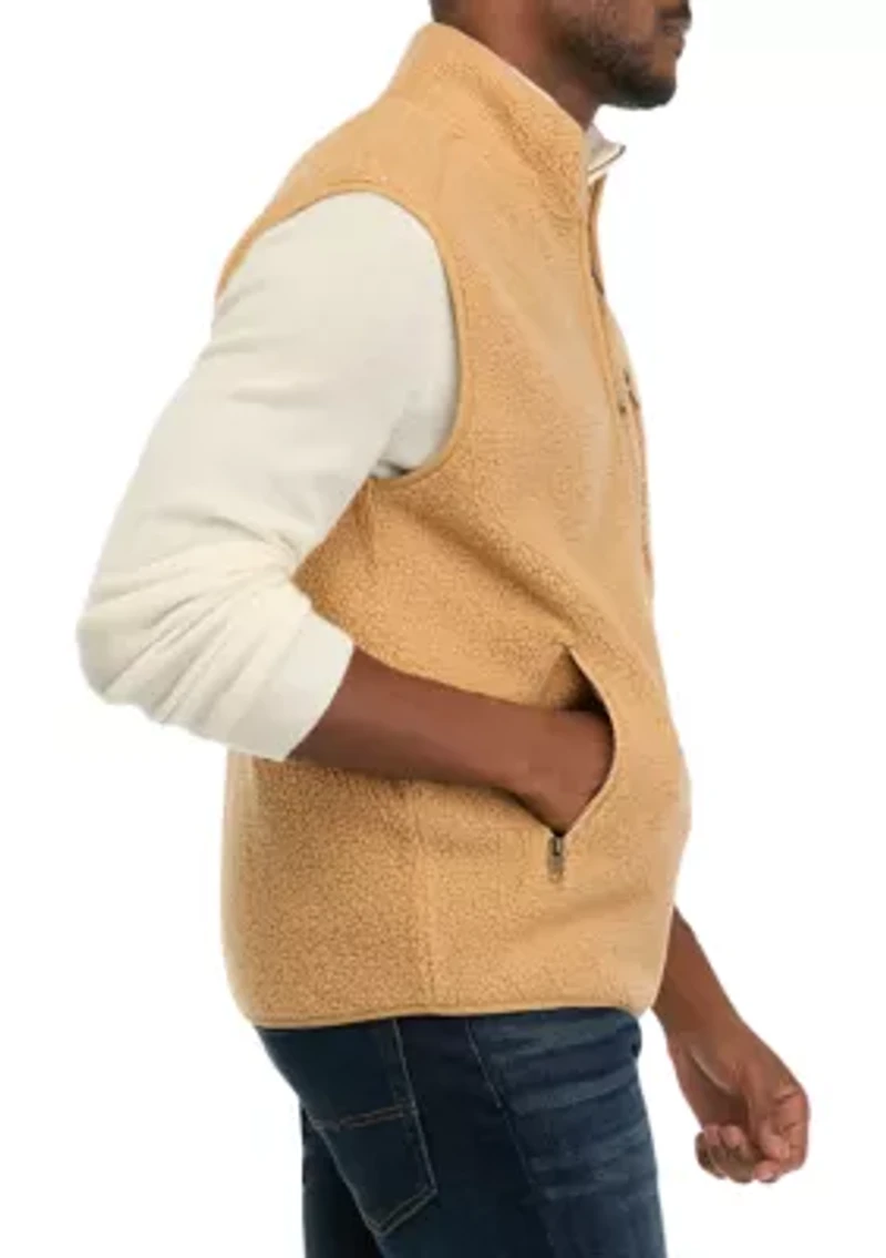 Men's Teddy Sherpa Vest