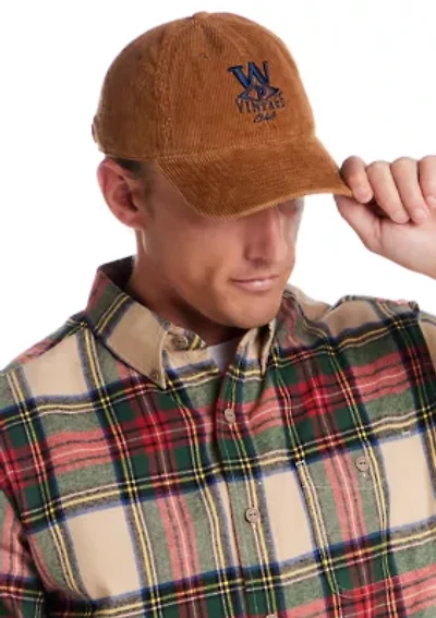 Men's Corduroy Relaxed Cap