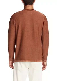 Men's Twill Stonewash Sweater