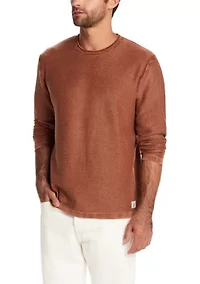 Men's Twill Stonewash Sweater