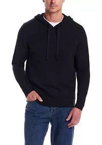 Men's Bouclé Hoodie Sweater