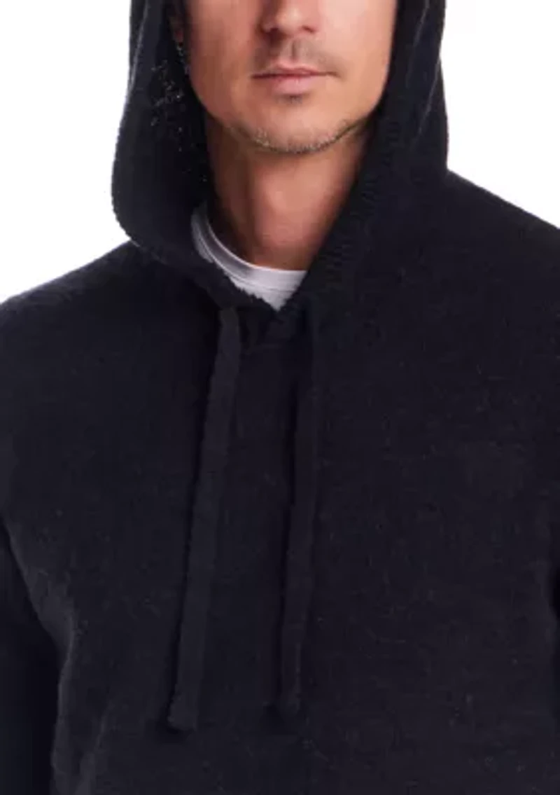 Men's Bouclé Hoodie Sweater