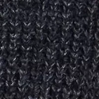 Men's Textured Quarter Button Mock Neck Sweater