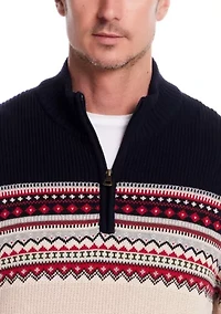 Men's Maine Quarter Zip Sweater