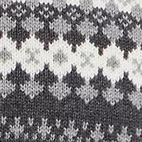 Men's All Over Fairisle Crew Neck Sweater