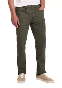 Men's Stretch Cotton Ribstop 5 Pocket Pants