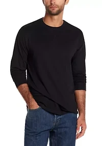 Men's Brushed Jersey Crew Neck T-Shirt