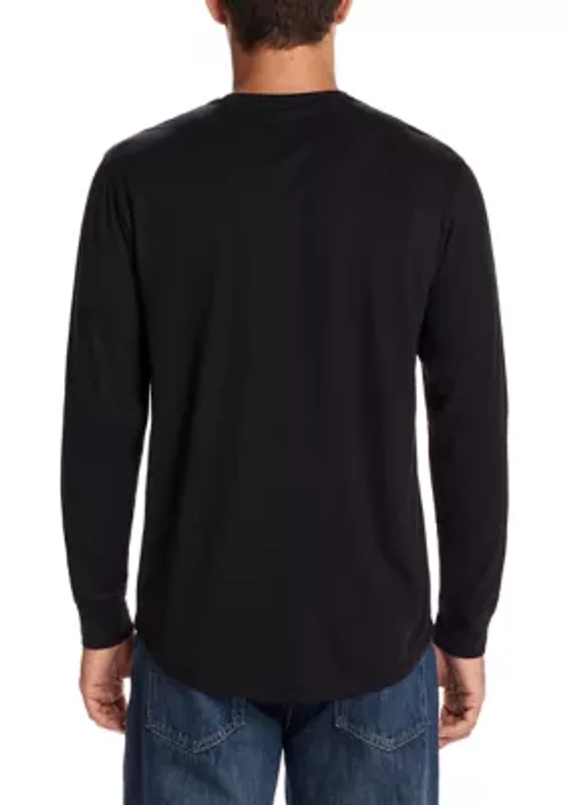 Men's Brushed Jersey Crew Neck T-Shirt