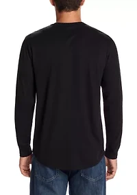 Men's Brushed Jersey Crew Neck T-Shirt
