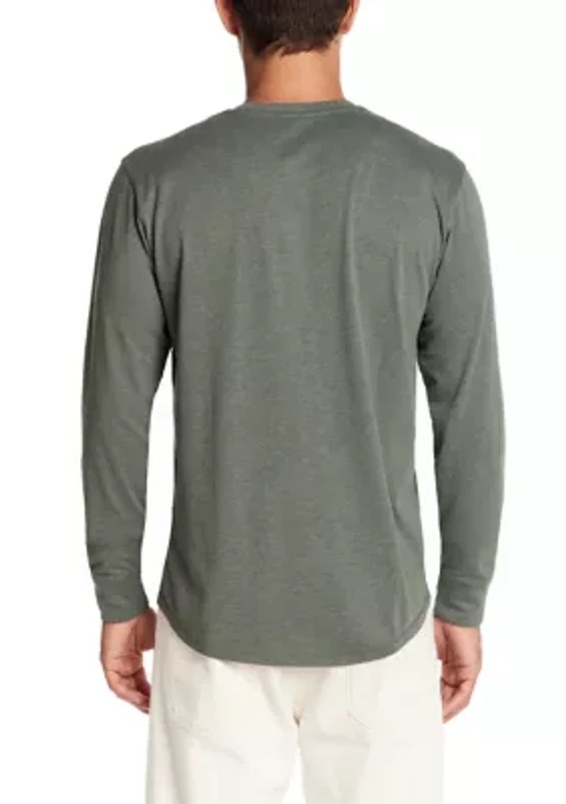 Men's Brushed Jersey Crew Neck T-Shirt