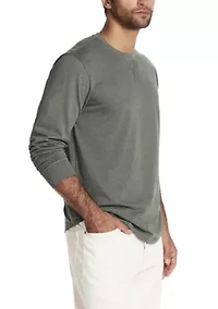 Men's Brushed Jersey Crew Neck T-Shirt