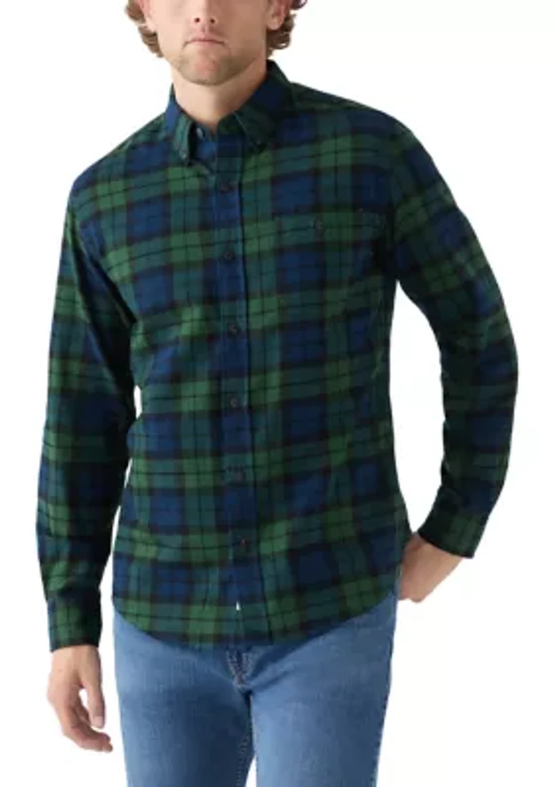 Men's Holiday Flannel Shirt