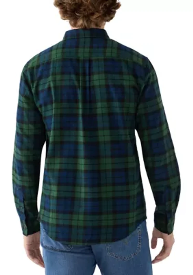 Men's Holiday Flannel Shirt