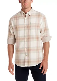 Men's Printed Flannel Shirt