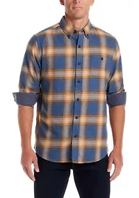 Men's Printed Flannel Shirt