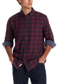 Men's Printed Flannel Shirt
