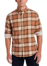 Men's Printed Flannel Shirt