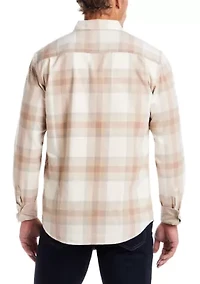 Men's Printed Flannel Shirt