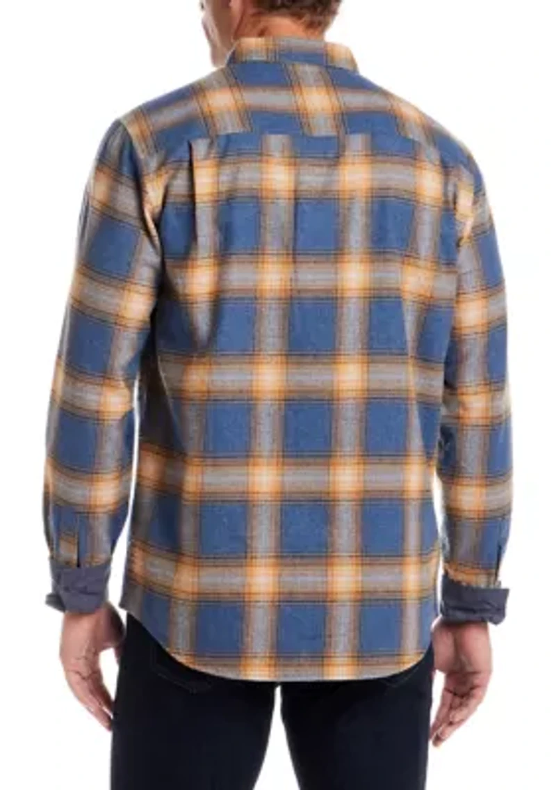 Men's Printed Flannel Shirt