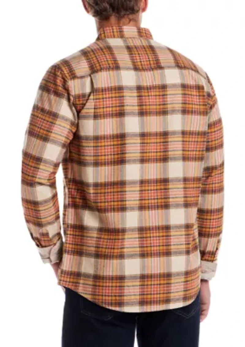 Men's Printed Flannel Shirt