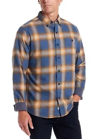 Men's Printed Flannel Shirt