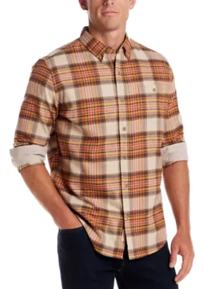 Men's Printed Flannel Shirt