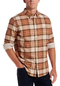 Men's Printed Flannel Shirt
