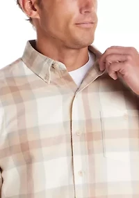 Men's Printed Flannel Shirt