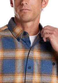 Men's Printed Flannel Shirt