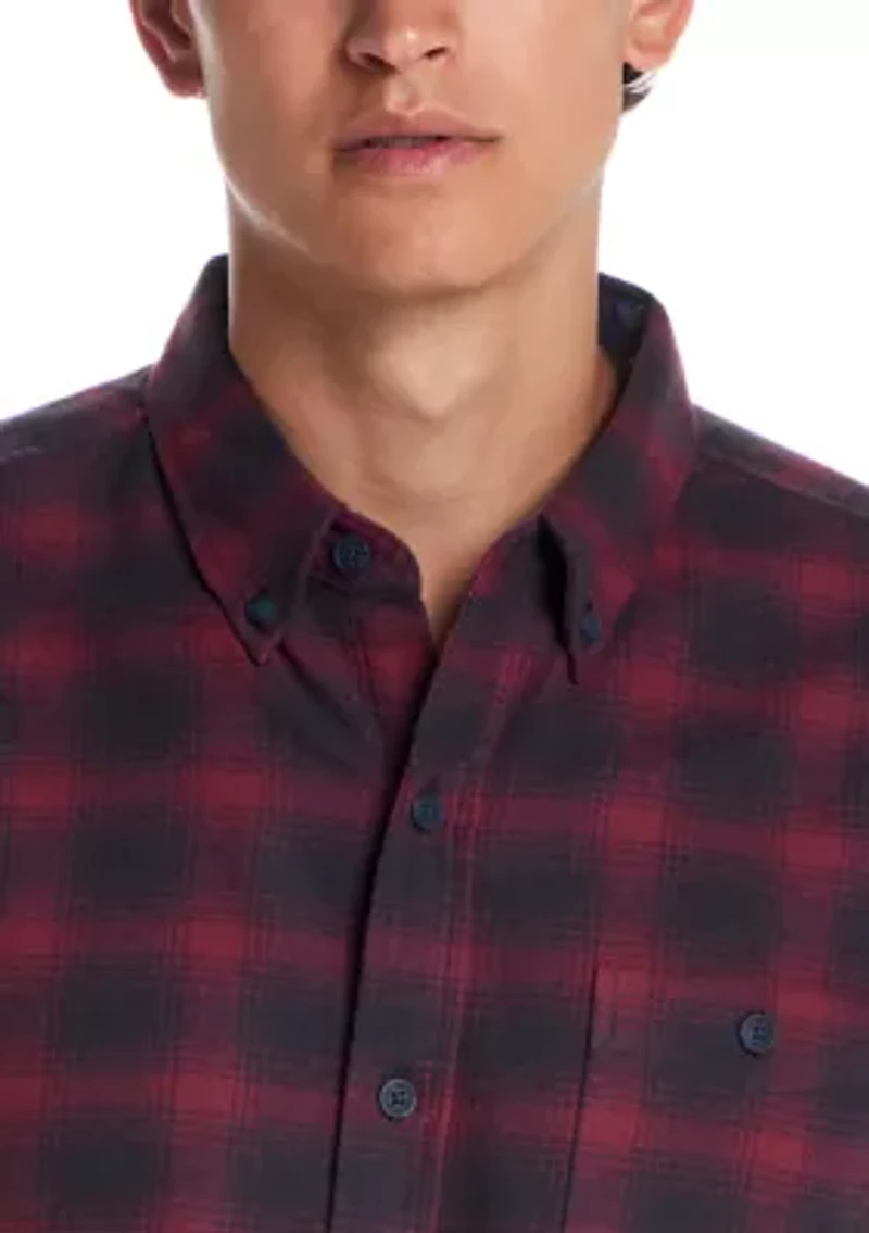 Men's Printed Flannel Shirt