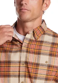 Men's Printed Flannel Shirt