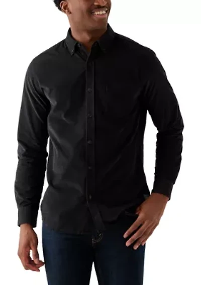 Men's Solid Corduroy Shirt