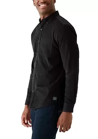 Men's Solid Corduroy Shirt