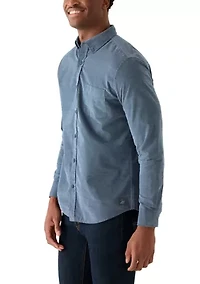 Men's Solid Corduroy Shirt