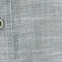 Men's Long Sleeve Winter Chambray Solid Shirt