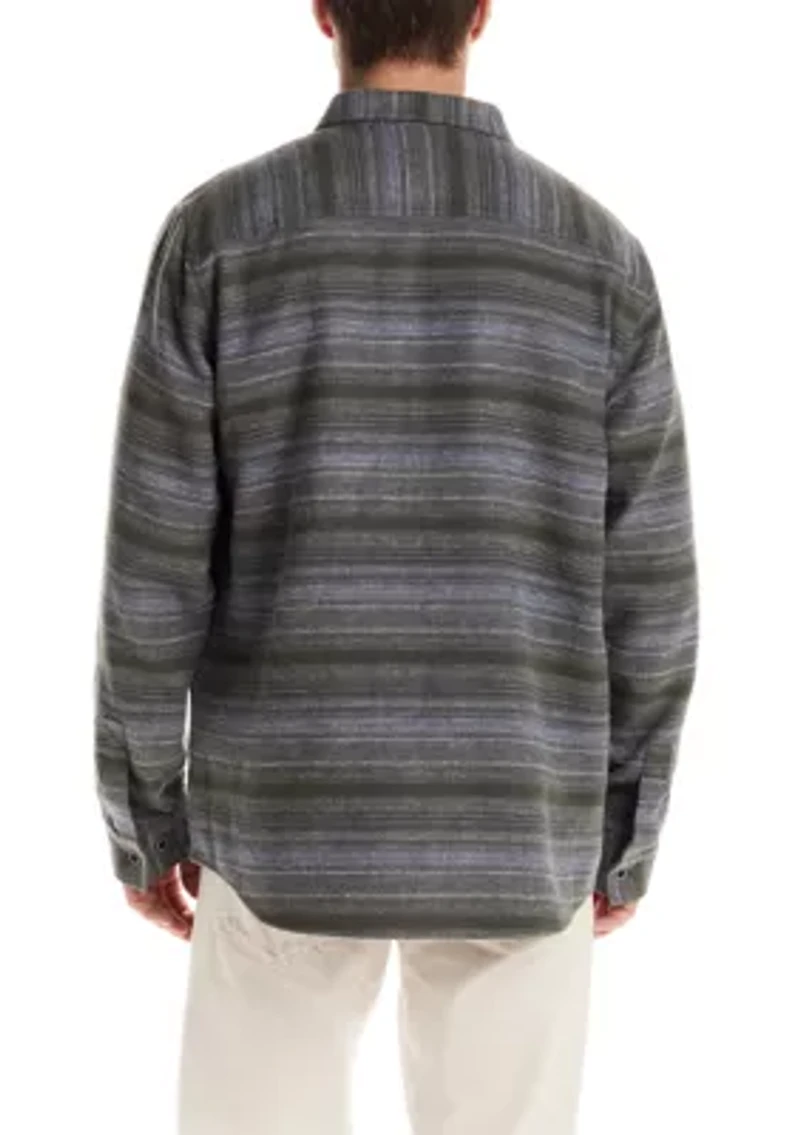 Men's Microstripe Overshirt