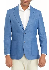 Textured Solid Sport Coat