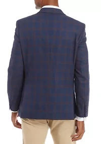 Modern Fit Plaid Sportcoat